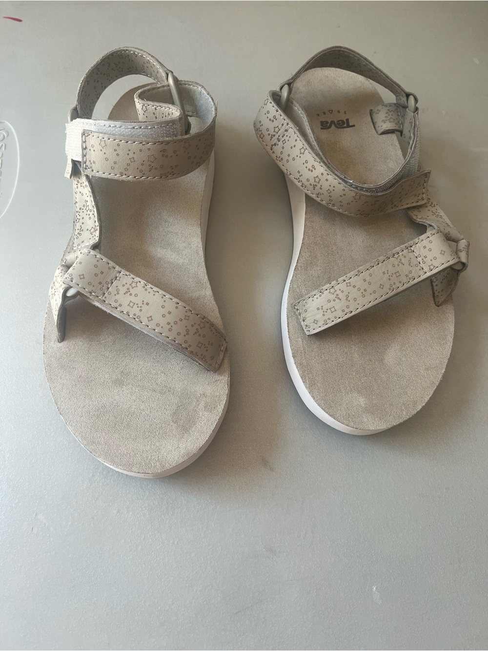Teva Women's Strappy Sandals in Light Taupe